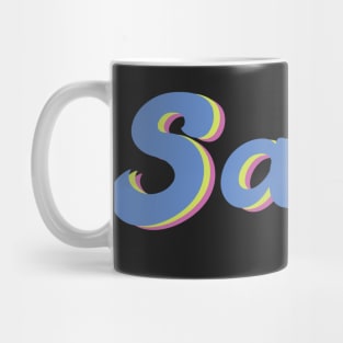 Salty Retro 70's Mug